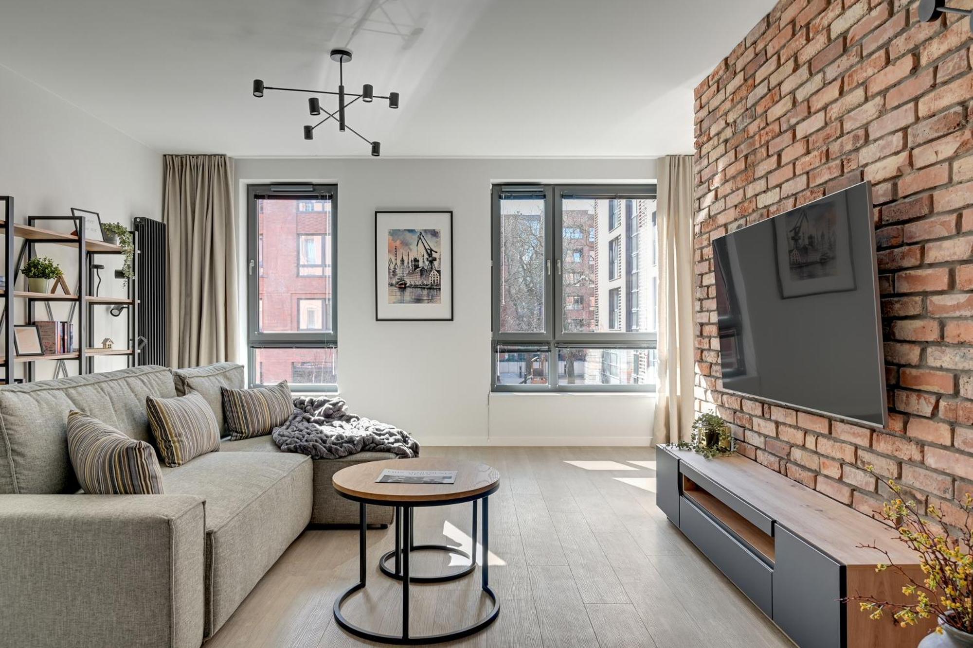 Scala 60H City Center Premium Apartments With Parking By Lion Apartments Gdańsk Eksteriør billede