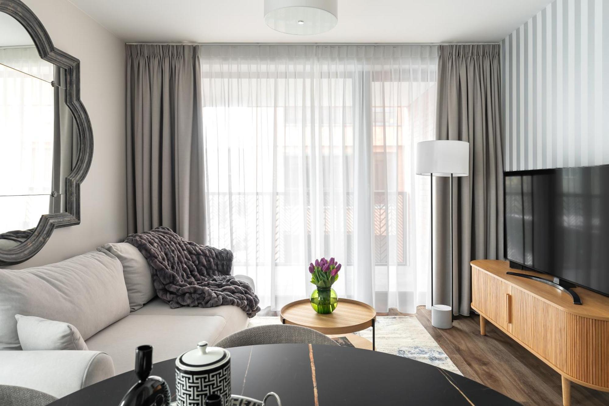 Scala 60H City Center Premium Apartments With Parking By Lion Apartments Gdańsk Eksteriør billede