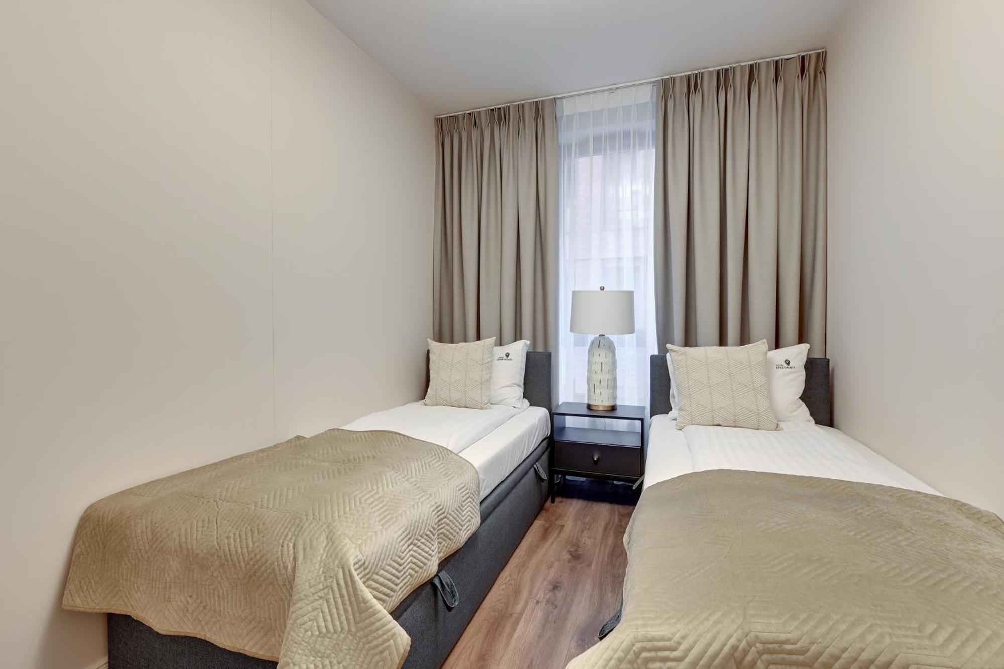 Scala 60H City Center Premium Apartments With Parking By Lion Apartments Gdańsk Eksteriør billede