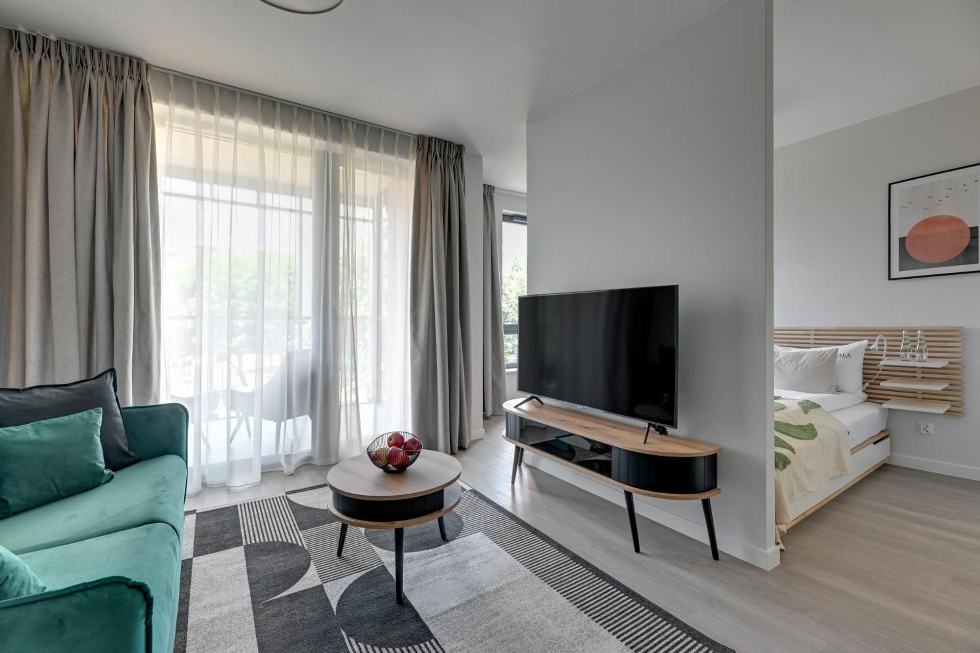 Scala 60H City Center Premium Apartments With Parking By Lion Apartments Gdańsk Eksteriør billede